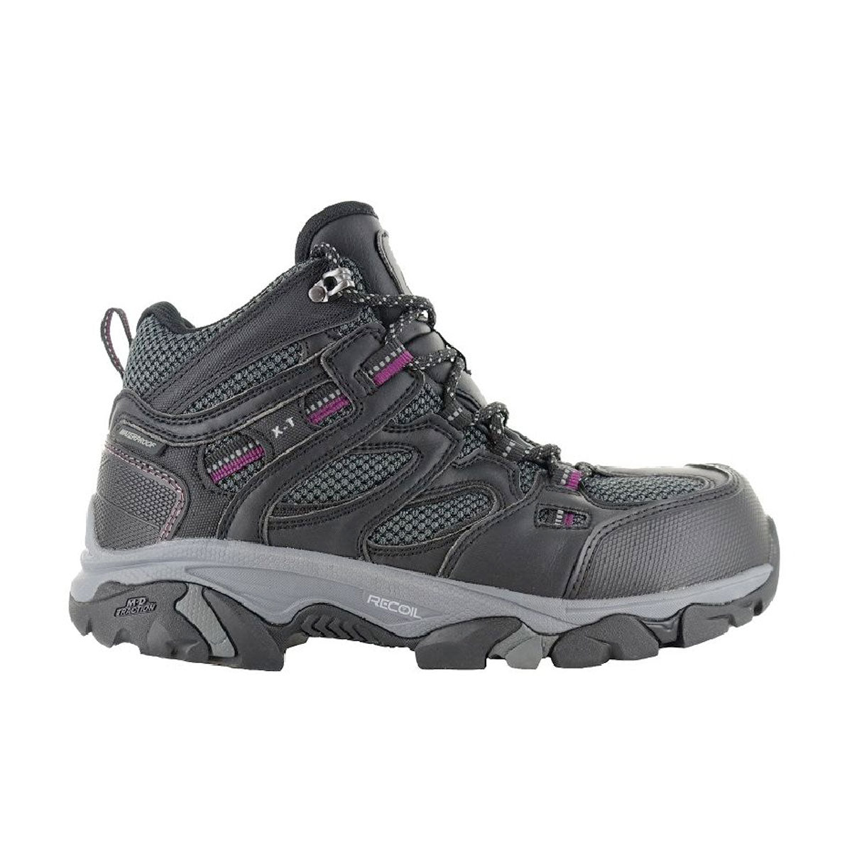 Magnum XT Boron Mid CT SZ WP Womens Boots Black Purple-Tactical Gear UK