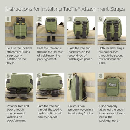 Maxpedition 5" TacTie Attachment Strap (Pack of 4)-Tactical Gear UK