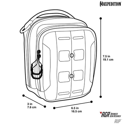 Maxpedition AUP Accordion Utility Pouch-Tactical Gear UK