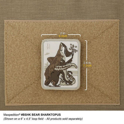 Maxpedition Bearsharktopus Morale Patch-Tactical Gear UK