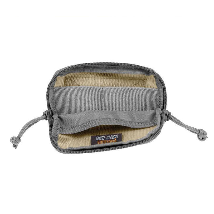 Maxpedition Hook & Loop 3x 5 Inches Zipper Pocket Khaki Foliage-Tactical Gear UK