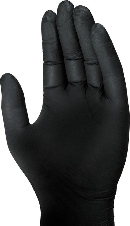 Mechanix Wear 5 mil Nitrile Disposable Gloves 100 Pack Black-Tactical Gear UK