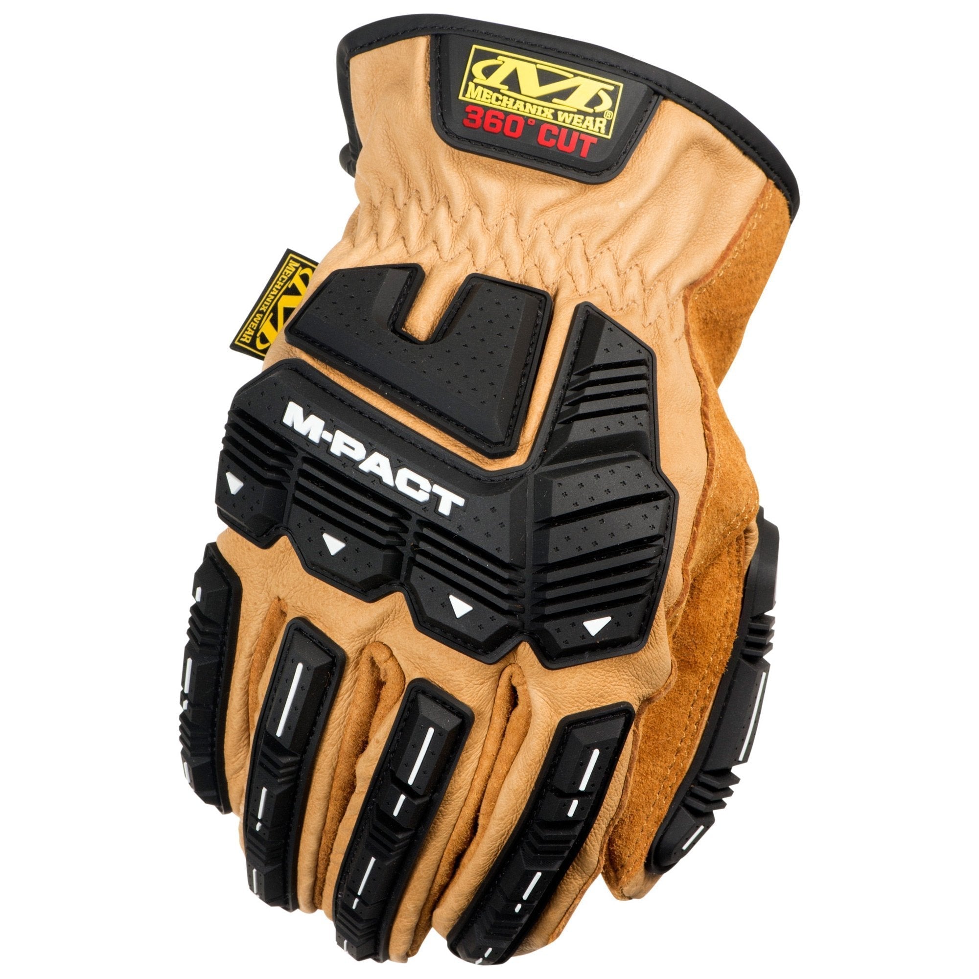 Mechanix Wear Durahide Cut Resistant Leather Driver M-Pact Driver F9-360 Glove-Tactical Gear UK