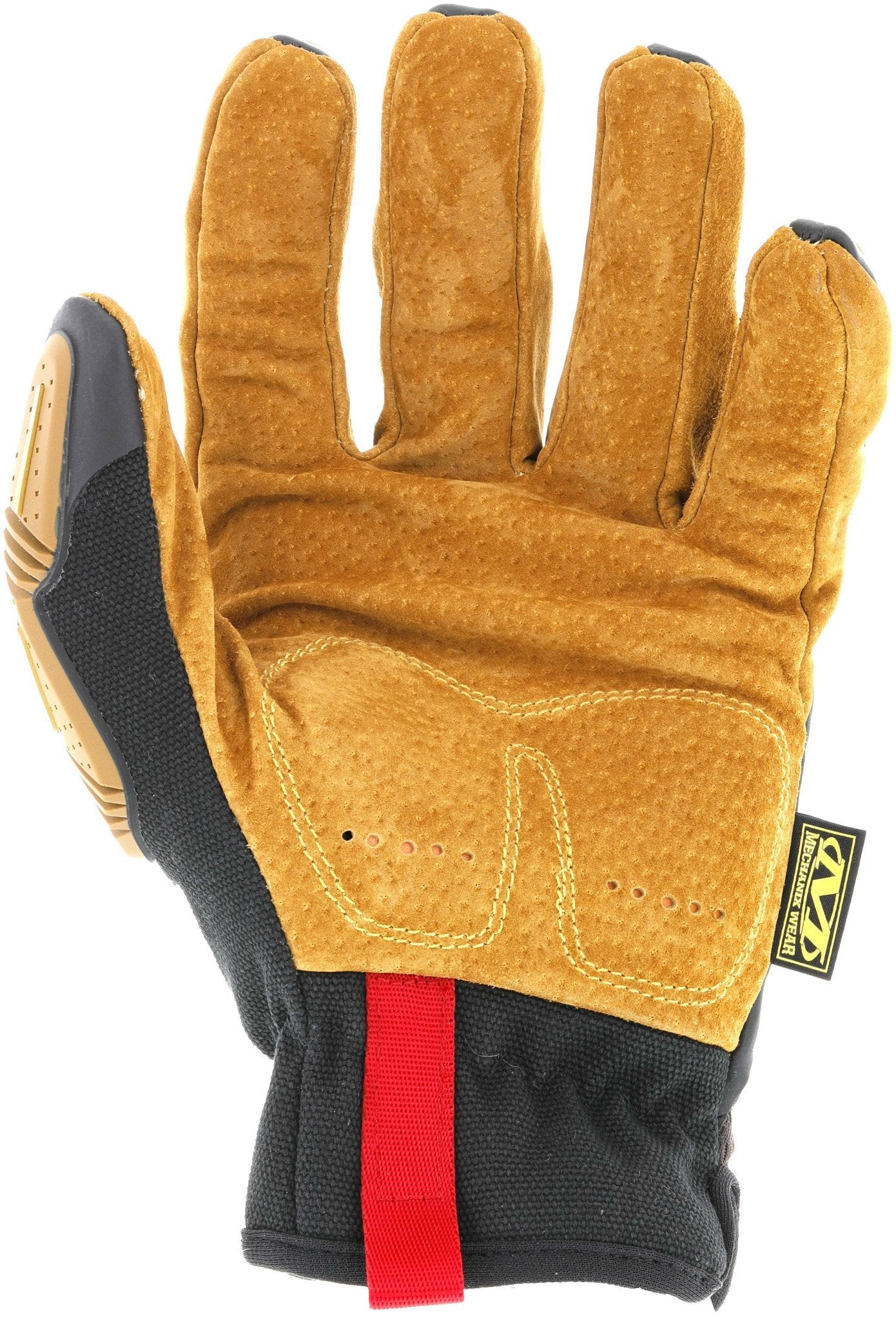 Mechanix Wear Durahide M-Pact Open Cuff Leather Glove-Tactical Gear UK