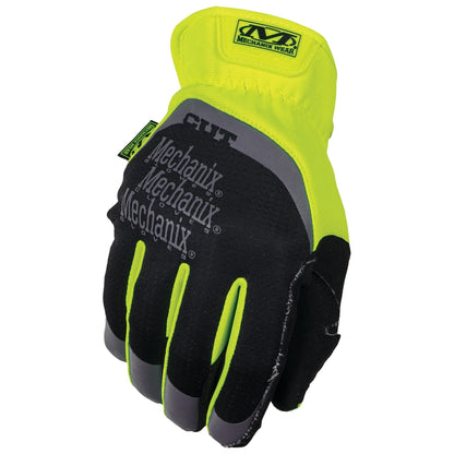 Mechanix Wear FastFit E5 Cut-Resistant Gloves Hi-Viz Yellow-Tactical Gear UK