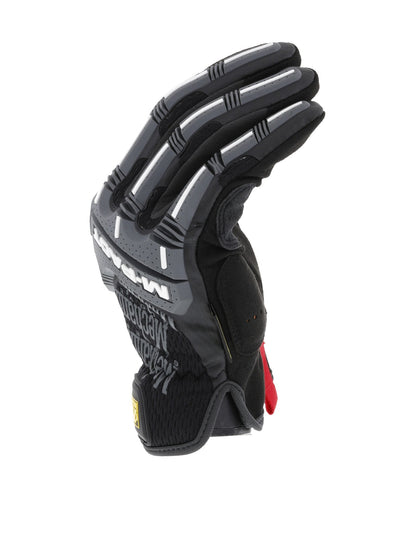 Mechanix Wear M-Pact Open Cuff Impact Resistant Glove Black Grey-Tactical Gear UK