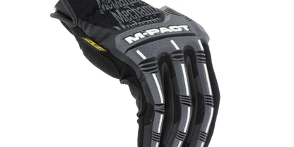 Mechanix Wear M-Pact Open Cuff Impact Resistant Glove Black Grey-Tactical Gear UK