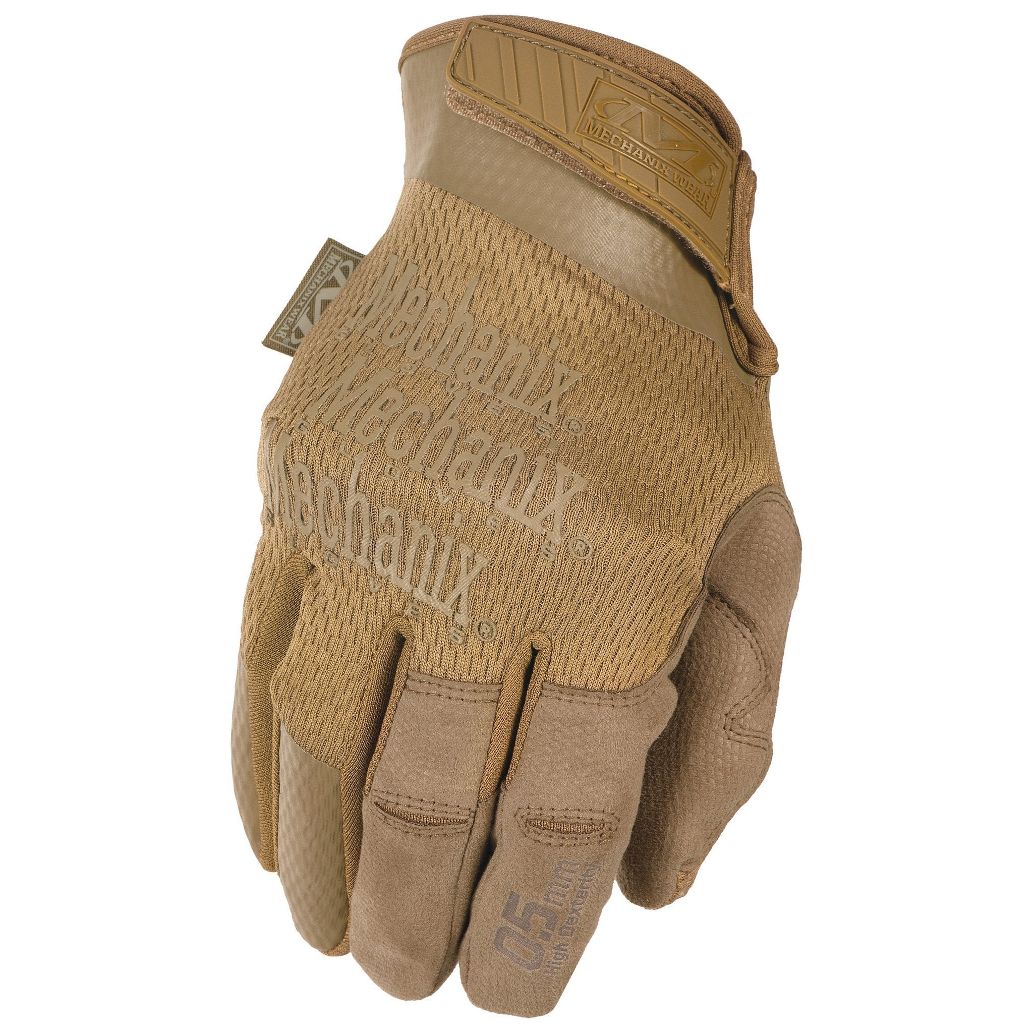 Mechanix Wear Specialty Hi-Dexterity 0.5mm Tactical Shooting Gloves Coyote-Tactical Gear UK