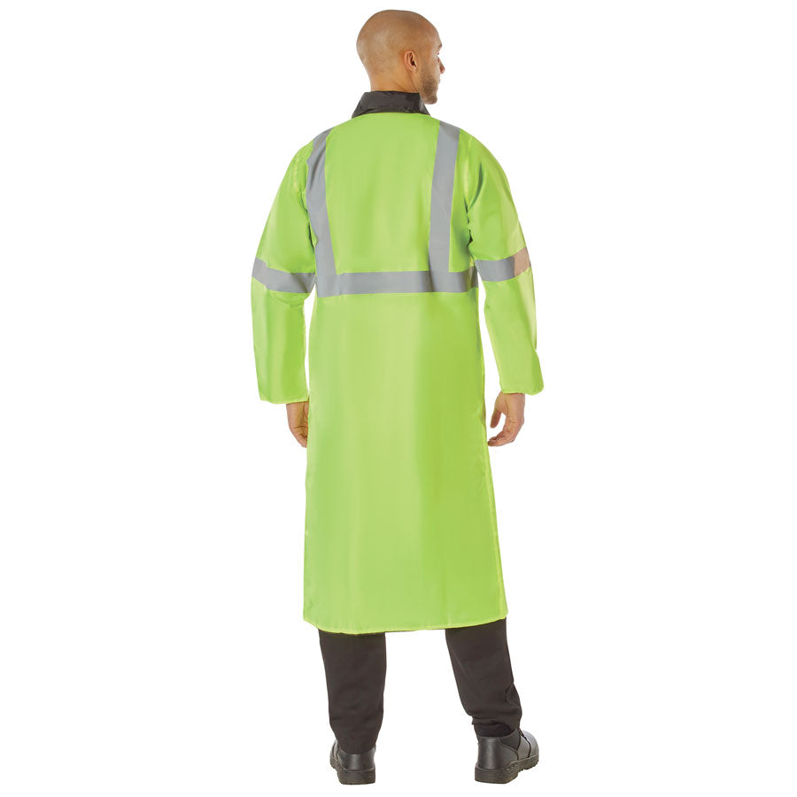 MilSpec Reversible Reflective Rain Parka Safety Green-Tactical Gear UK