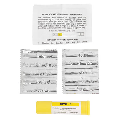 MIRA Safety DETEHIT CWD-3 CBRN Detection Strips-Tactical Gear UK