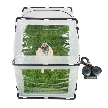 MIRA Safety FirstBreed Collapsible CBRN Animal Ark/ Dog Gas Mask-Tactical Gear UK