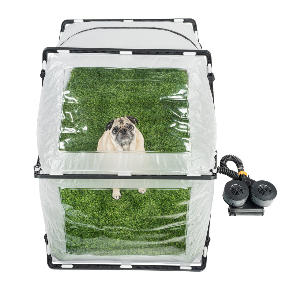 MIRA Safety FirstBreed Collapsible CBRN Animal Ark/ Dog Gas Mask-Tactical Gear UK