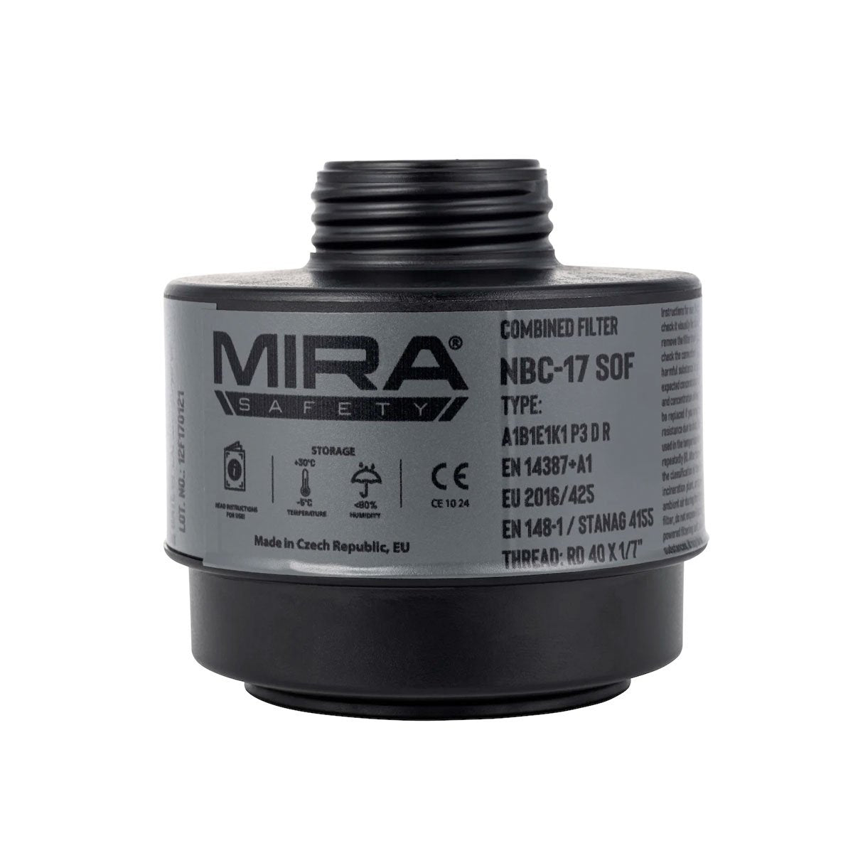 Mira Safety TAPR Tactical Air-Purifying Respirator Mask Universal Fit-Tactical Gear UK