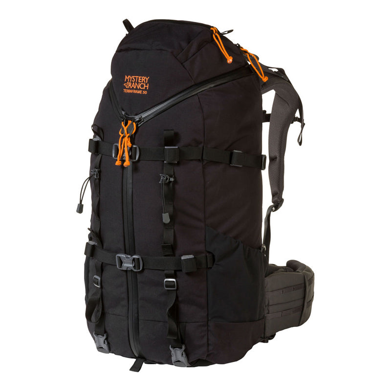 Mystery Ranch Terraframe 3-Zip 50 Backpack Black-Tactical Gear UK