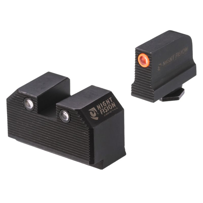 Night Fision Optics Ready Stealth Lower 1/3rd Night Sight Set for Glock 17/19/34 w/ RMR/507C/SRO/ACRO-Tactical Gear UK