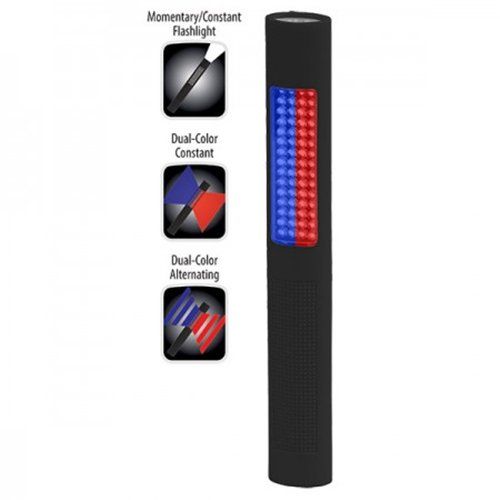 Nightstick 2in1 Blue / Red Traffic Safety Light Flashlight-Tactical Gear UK