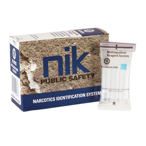 NIK Identidrug Polytesting Desk Chart and Drug Testing Kits-Tactical Gear UK