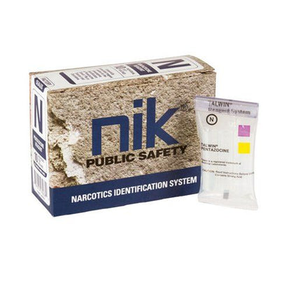 NIK Identidrug Polytesting Desk Chart and Drug Testing Kits-Tactical Gear UK