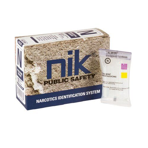 NIK Identidrug Polytesting Desk Chart and Drug Testing Kits-Tactical Gear UK
