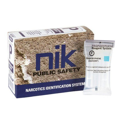 NIK Identidrug Polytesting Desk Chart and Drug Testing Kits-Tactical Gear UK