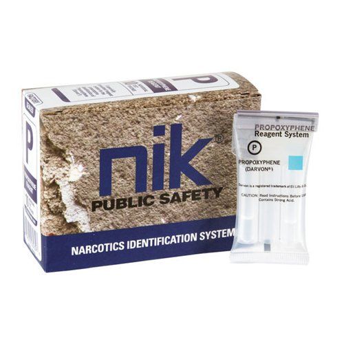 NIK Identidrug Polytesting Desk Chart and Drug Testing Kits-Tactical Gear UK