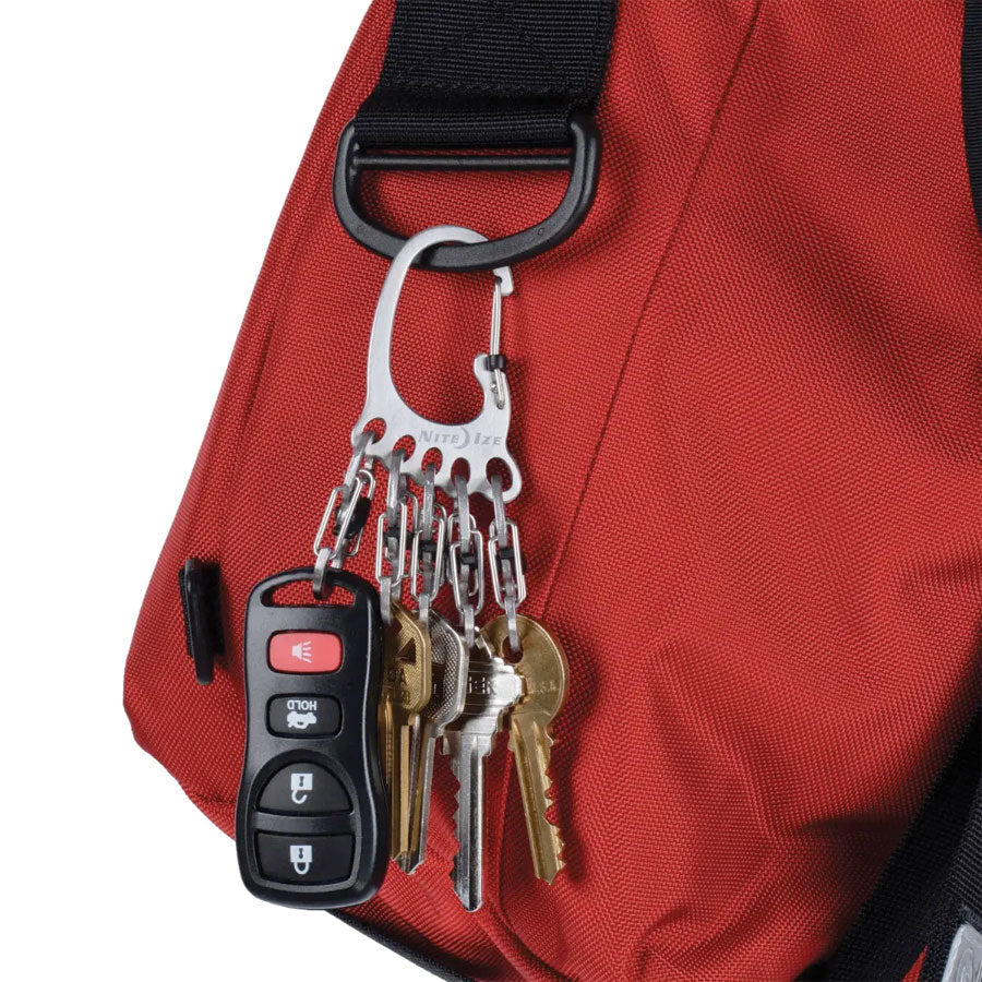 Nite Ize BigFoot Locker KeyRack Stainless Steel-Tactical Gear UK