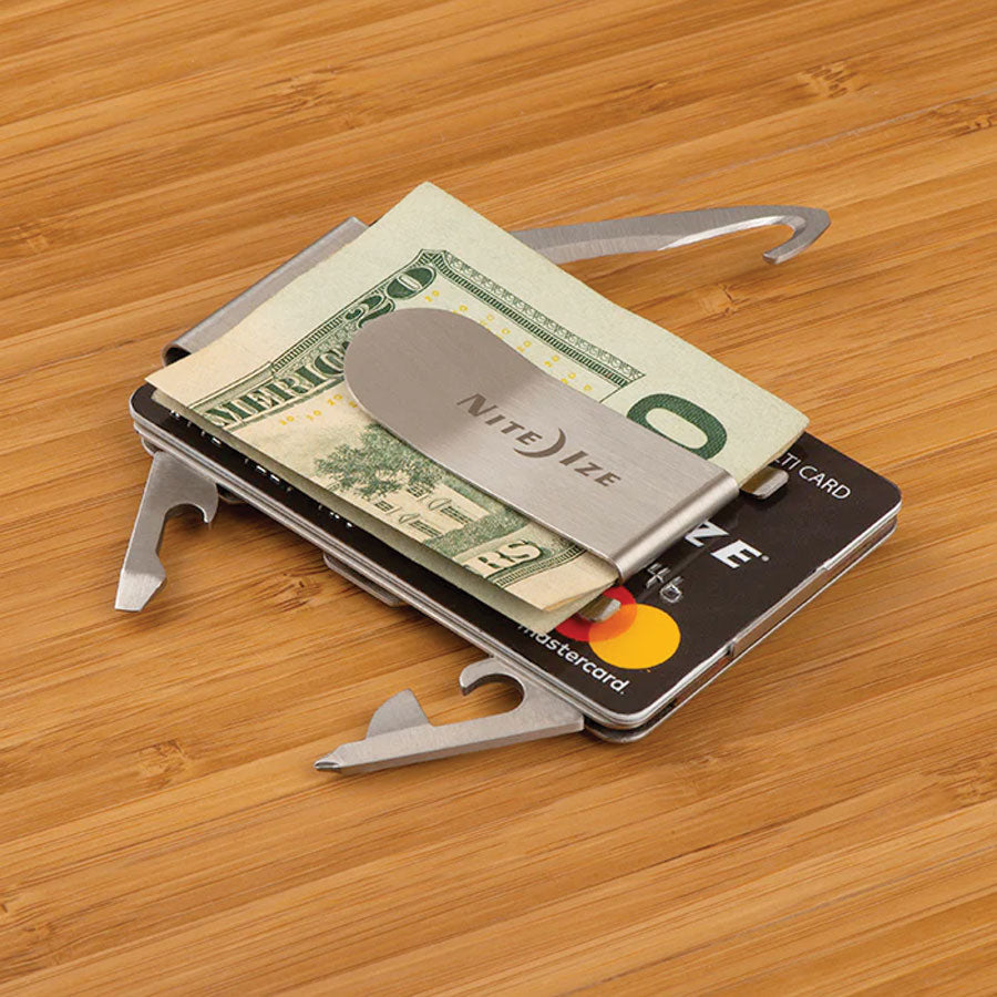 Nite Ize Financial Tool Money Clip + Pocket Tools-Tactical Gear UK