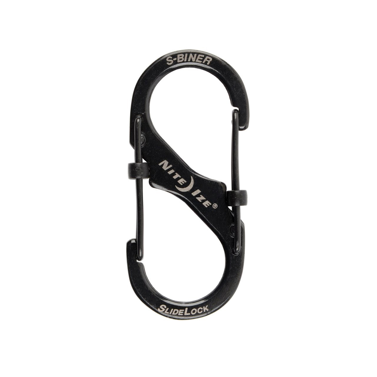 Nite-Ize S-Biner SlideLock #2 Steel Black-Tactical Gear UK