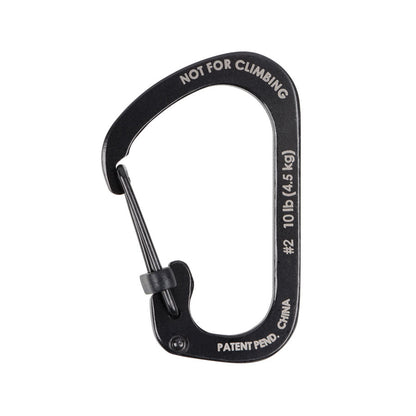 Nite Ize SlideLock Carabiner Stainless Steel #2-Tactical Gear UK