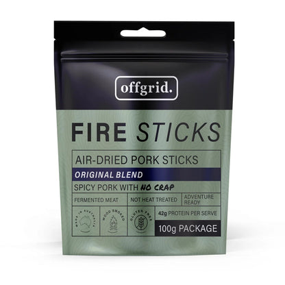 Offgrid Provisions Firestick - Shelf Stable Salami-Tactical Gear UK