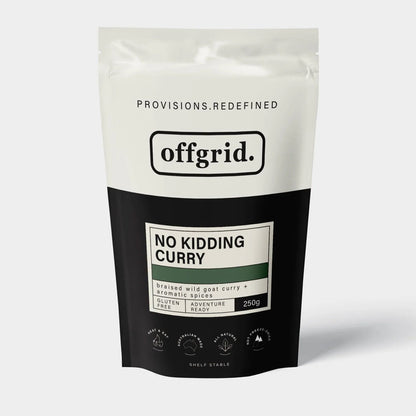 Offgrid Provisions No Kidding Curry - Heat & Eat Meal-Tactical Gear UK
