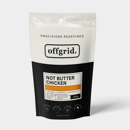 Offgrid Provisions Not Butter Chicken - Heat & Eat Meal-Tactical Gear UK