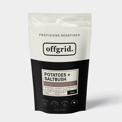 Offgrid Provisions Saltbush Potatoes - Heat & Eat Meal-Tactical Gear UK