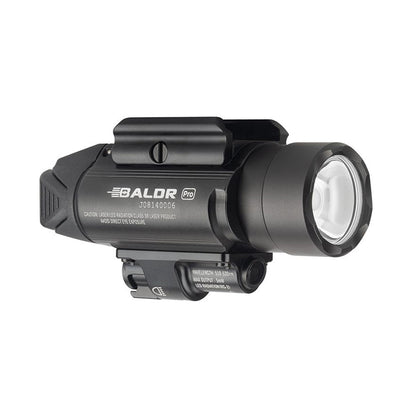 Olight BALDR Pro 1350 Lumen Rail Mount Light with Green Laser Black-Tactical Gear UK