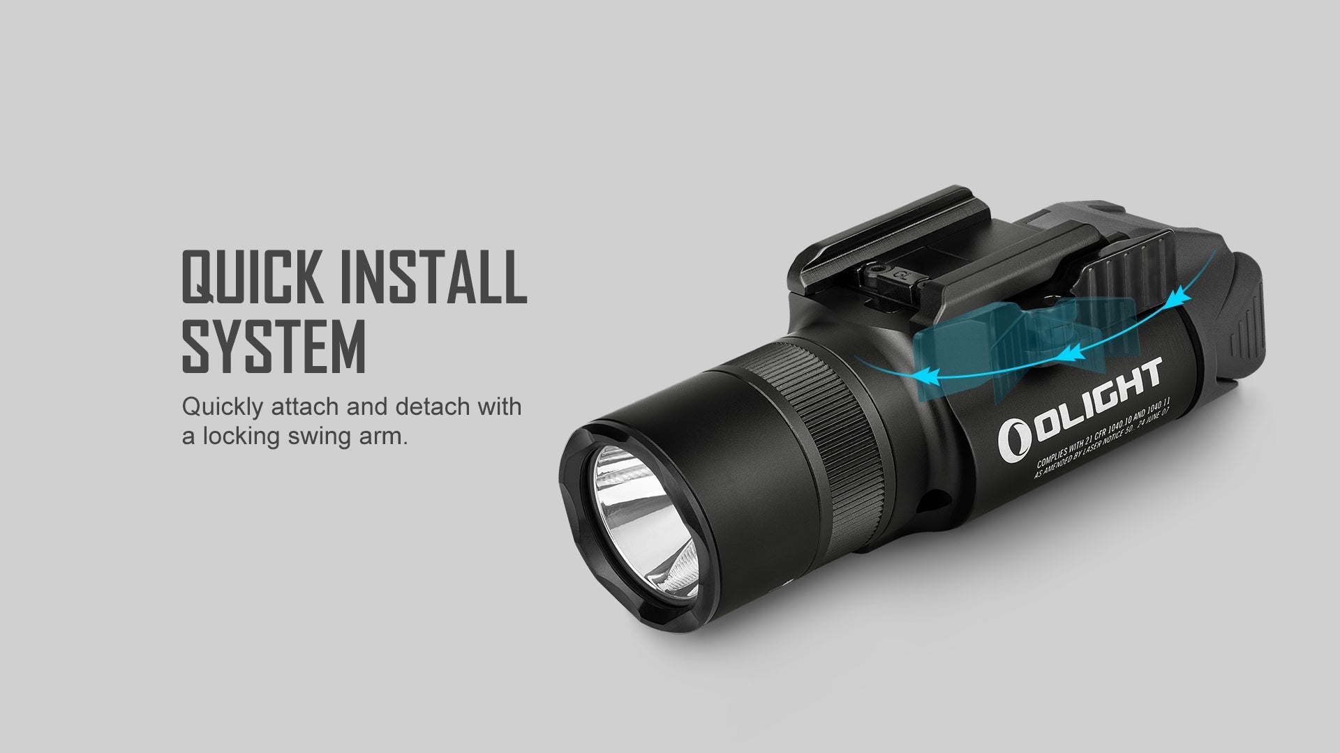 Olight BALDR Pro R Tactical Flashlight Green Laser Combo 1350 Lumen-Tactical Gear UK