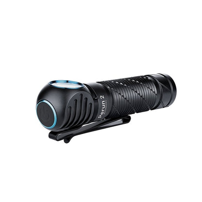 Olight Perun PERUN 2 2500 Lumens Rechargeable LED Torch Head Mounted Black-Tactical Gear UK
