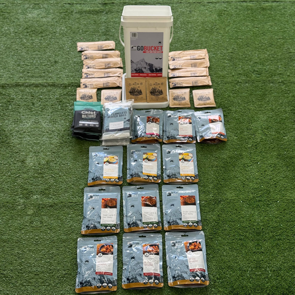 On Track Meals 3 Day GoBucket-Tactical Gear UK