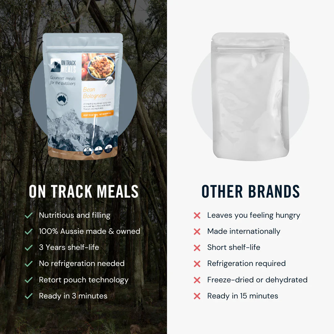On Track Meals Bean Bolognese-Tactical Gear UK