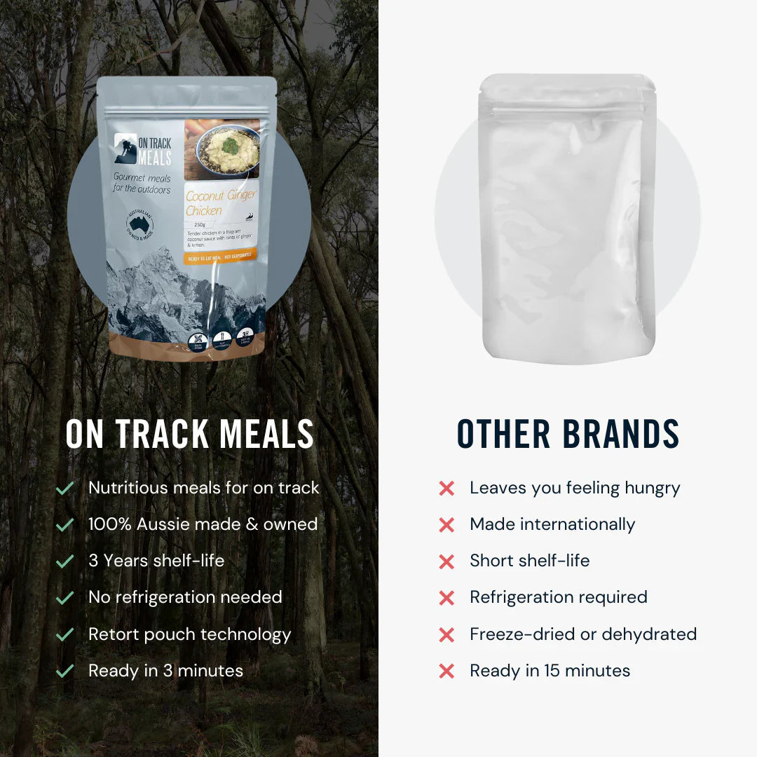 On Track Meals Coconut Ginger Chicken-Tactical Gear UK