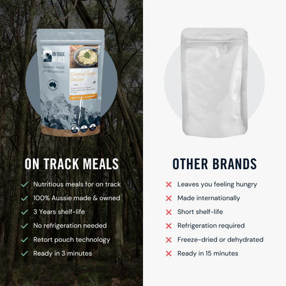 On Track Meals Coconut Ginger Chicken-Tactical Gear UK