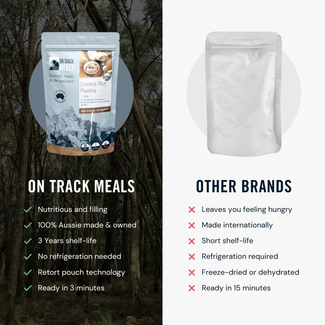 On Track Meals Coconut Rice Pudding-Tactical Gear UK