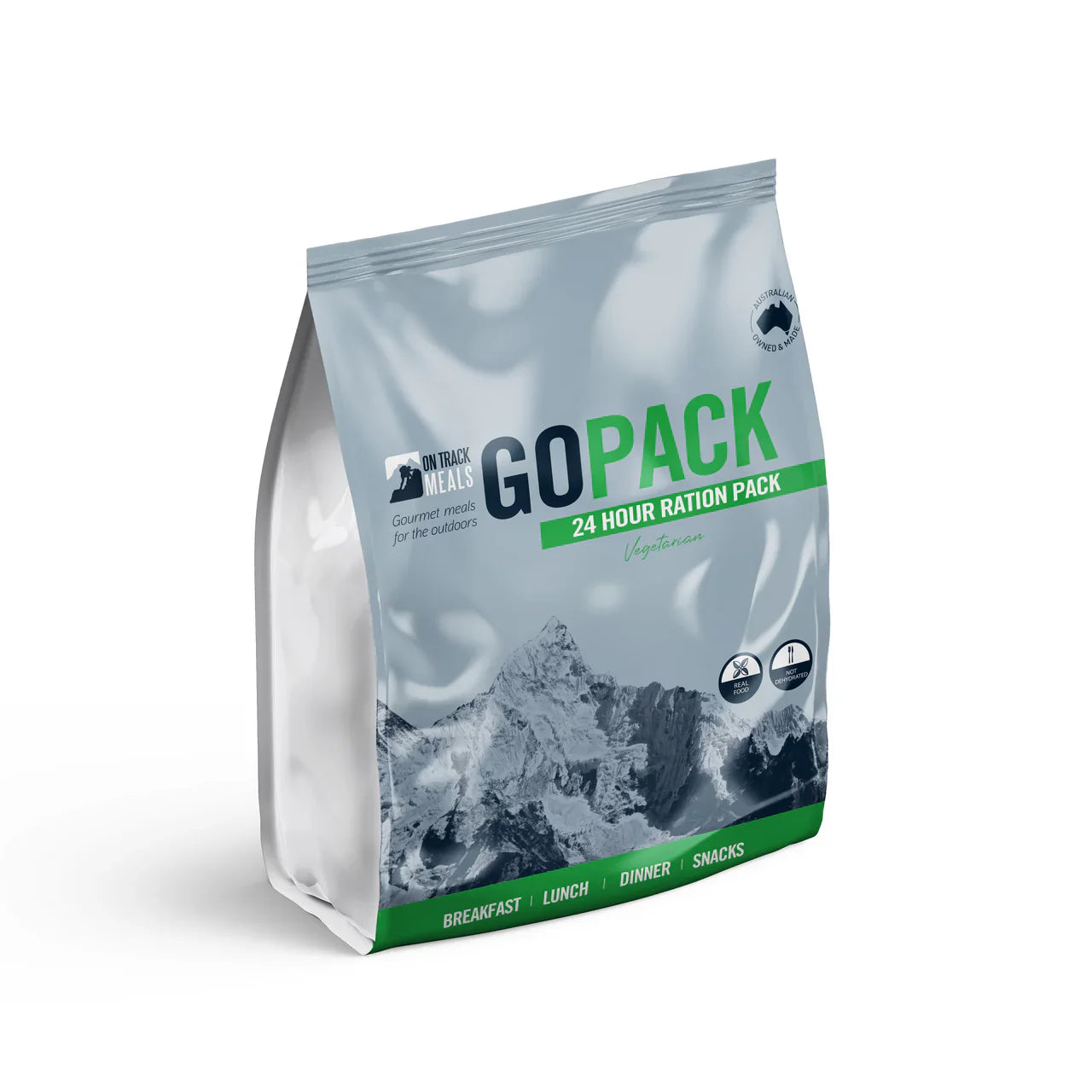 On Track Meals Go Pack Vegetarian 24 Hour Ration Pack-Tactical Gear UK