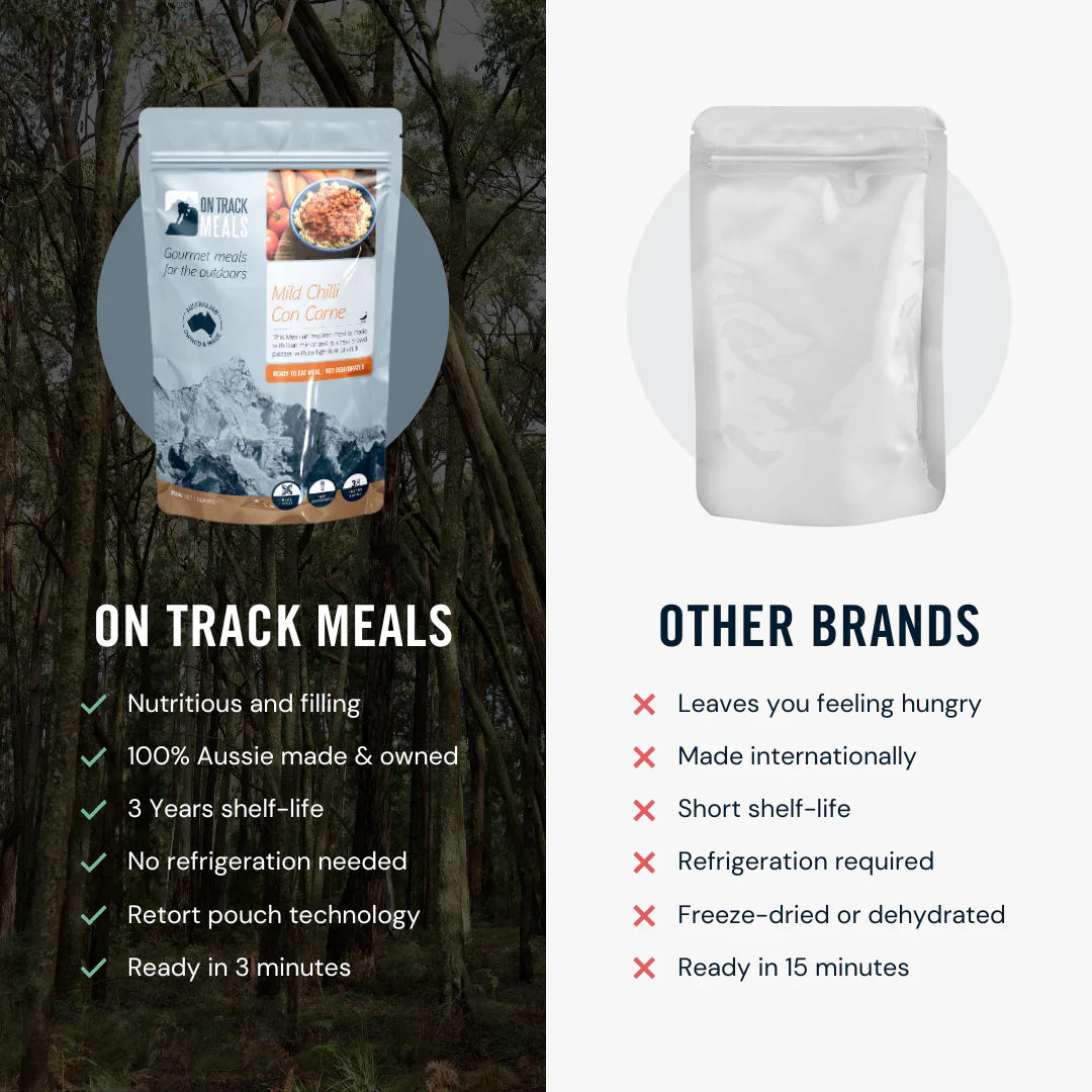 On Track Meals Mild Chilli Con Carne-Tactical Gear UK