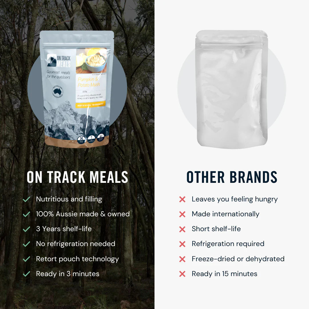 On Track Meals Pumpkin & Potato Mash-Tactical Gear UK
