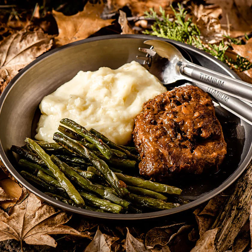 On Track Meals Slow Cooked Australian Steak (Premium Range)-Tactical Gear UK