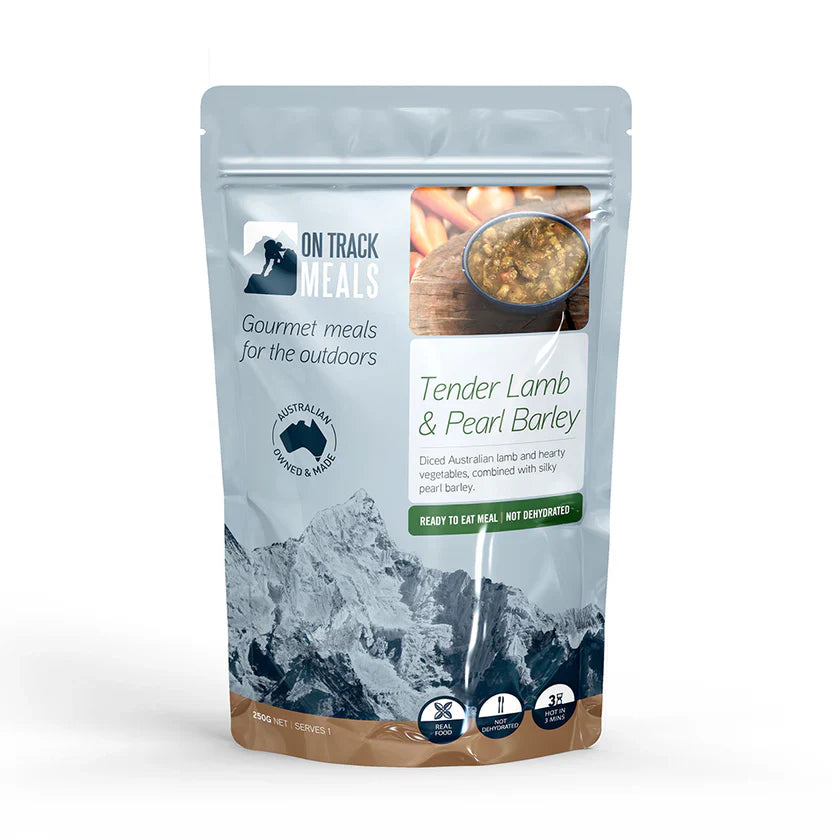 On Track Meals Tender Lamb & Pearl Barley-Tactical Gear UK