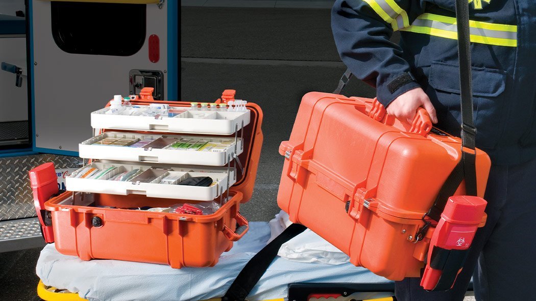 Pelican 1460EMS Protector EMS Case Orange-Tactical Gear UK