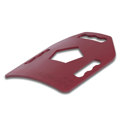 Pentagon Tactical Metallon TAC Fitness Training Plate 2x2.5kg Lava Red-Tactical Gear UK