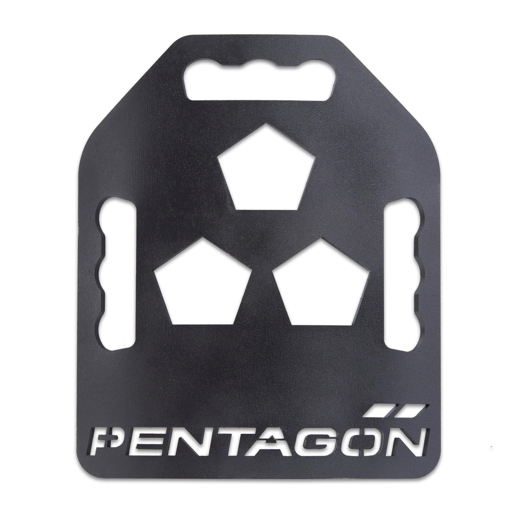 Pentagon Tactical Metallon TAC Fitness Training Plate 2x3.0kg Black-Tactical Gear UK