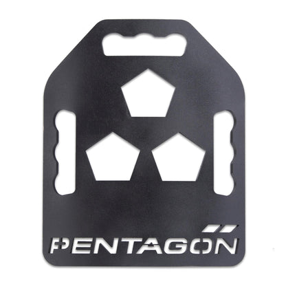 Pentagon Tactical Metallon TAC Fitness Training Plate 2x3.0kg Black-Tactical Gear UK